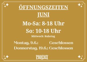 Öffungszeiten PHOENIX Café, Alter Platz 24, Klagenfurt